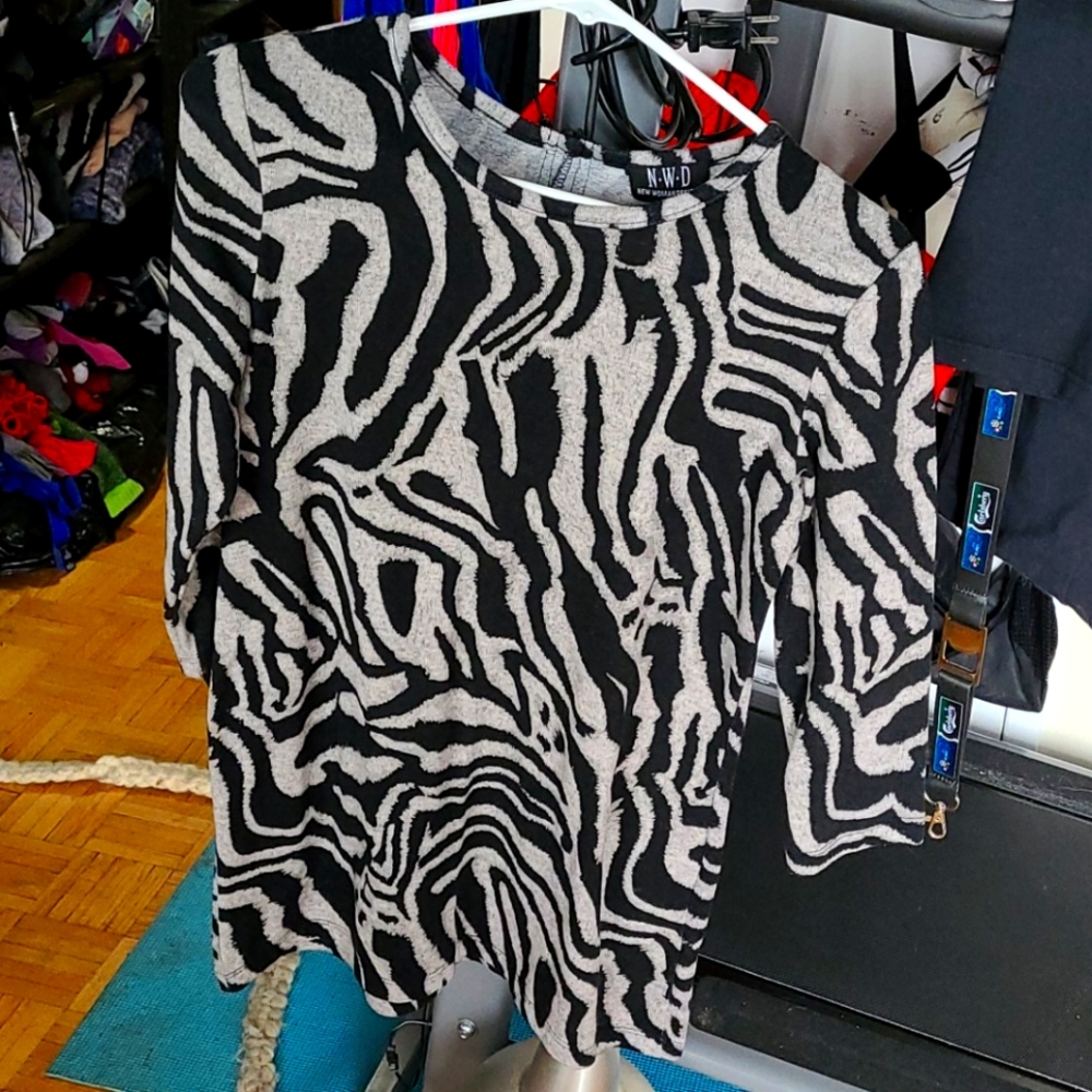N.W.D. Zebra print Shirt